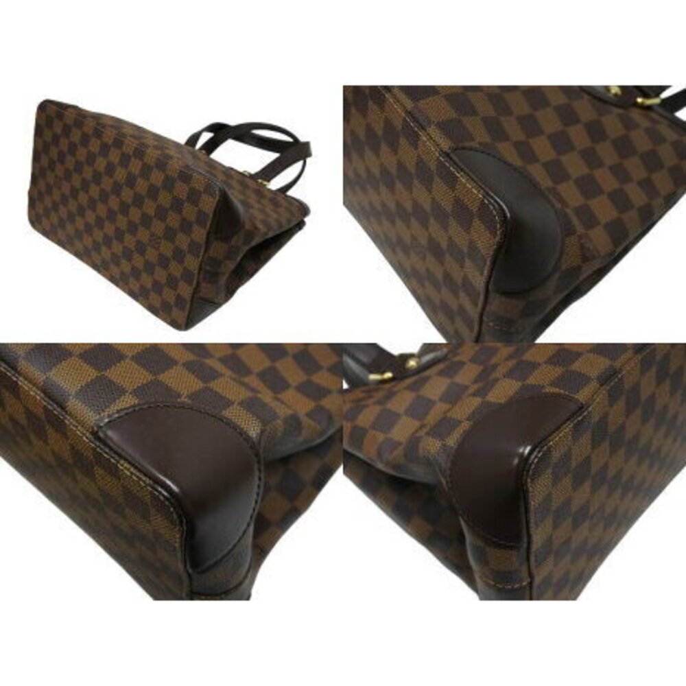 Louis Vuitton Damier Hampstead handbag brown logo - Picture 6 of 8